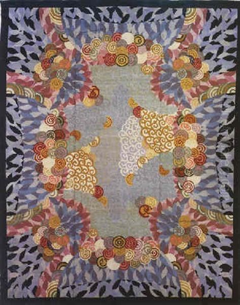 Sans Titre (fleurs Modernes Et De Cercles) - view 1
