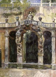 Vue D'un Jardin A Genes