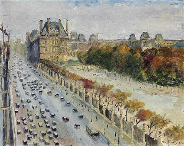 Les Tuileries Et La Rue De Rivoli - view 1