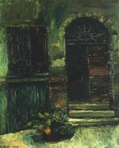 Le Panier De Provision by Georges Leon Dufrenoy
