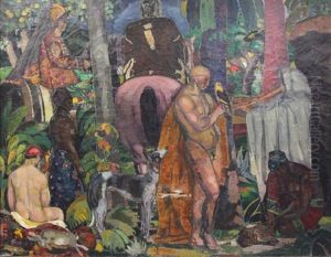 Retour De Chasse by Charles Georges Dufresne