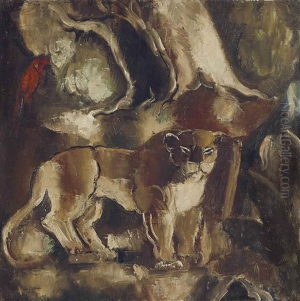 La Lionne Et Le Perroquet - view 1