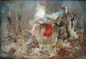 La Chasse by Charles Georges Dufresne