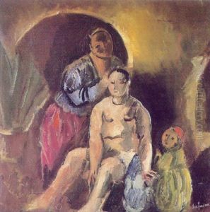 Le Bain Maure by Charles Georges Dufresne