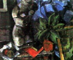Nature Morte Au Buste De Platre by Charles Georges Dufresne