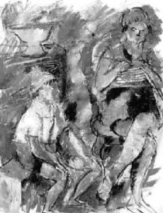 Jacques Et Sa Soeur by Charles Georges Dufresne