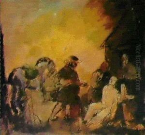 Le Bon Samaritain by Charles Georges Dufresne