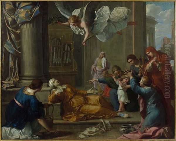 La Mort De Sainte Cecile - view 1