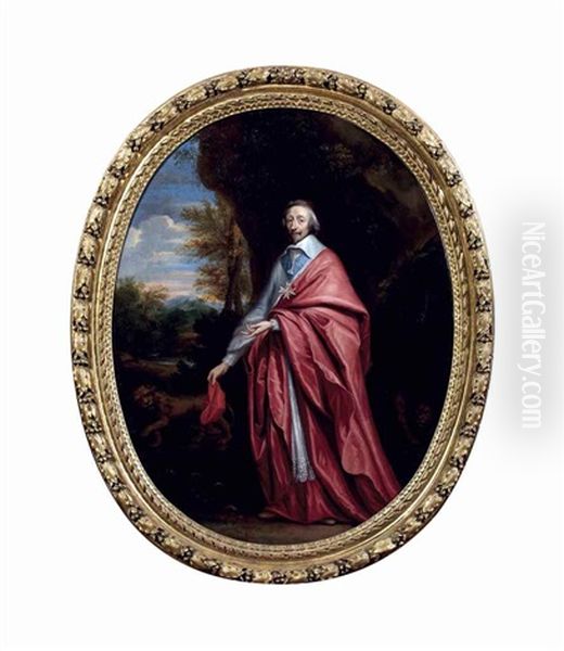 Portrait Allegorique Du Cardinal De Richelieu - view 1