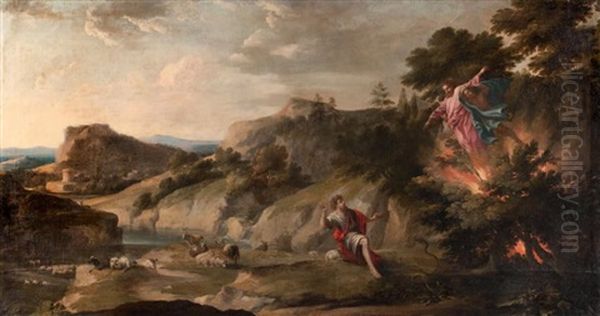 Moise Et Le Buisson Ardent - view 1
