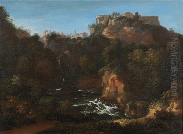 View Of Tivoli With The Temple Of The Sibyl (collaboration W/workshop) - view 1