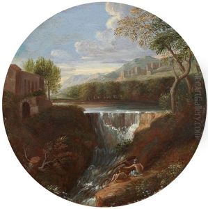 Landscape With A Waterfall