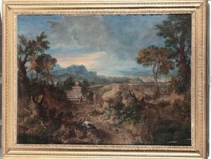 Paesaggio Con Figure