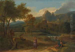Landscape With Classical Figures Landscape With Classical Figures