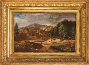 Paisaje Con Edificaciones by Gaspard Dughet