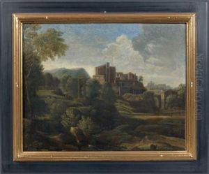 Paysage Aux Deux Colonnes