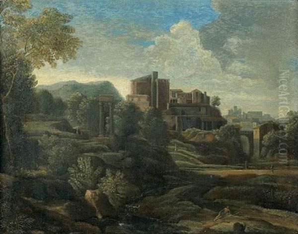 Paysage Aux Deux Colonnes - view 1