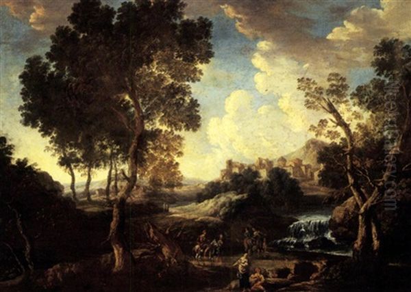 Classical Italian Landscape - view 1