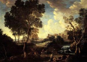 Classical Italian Landscape by Gaspard Dughet