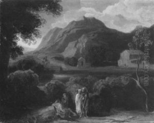 Landschaft Mit Diogenes Und Alexander Landschaft Mit Diogenes Und Alexander
