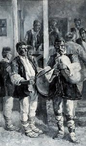 The Musicians From Epirus by Leo Arndt