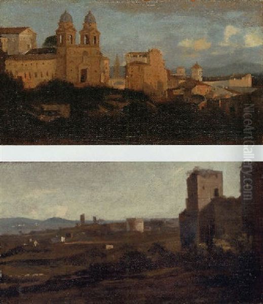A View Of Ss.trinita Dei Monti, Rome - view 1
