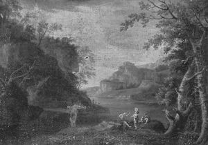 Orpheus In Landscape by Gaspard Dughet