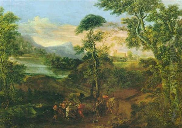 Grande Paesaggio Con Guiseppe Venduto Dei Fratelli - view 1