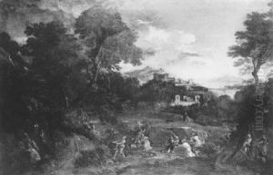 Orphee Et Eurydice by Gaspard Dughet