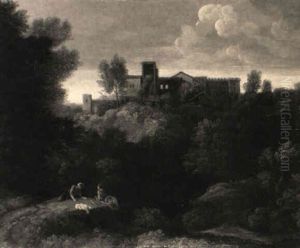 Ansicht Von Tivoli by Gaspard Dughet