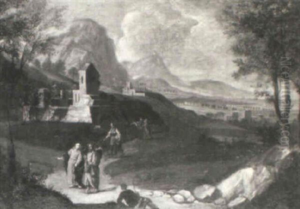 A Landscape With Christ On The Way To Emmaus - view 1