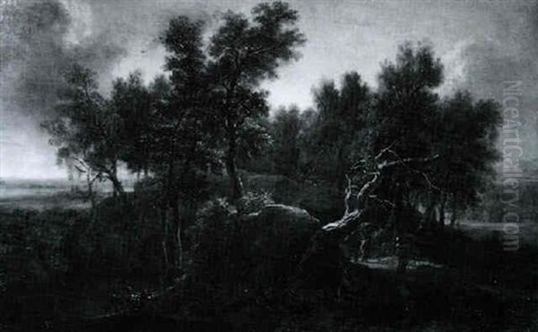 Waldlandschaft Mit Figuren - view 1