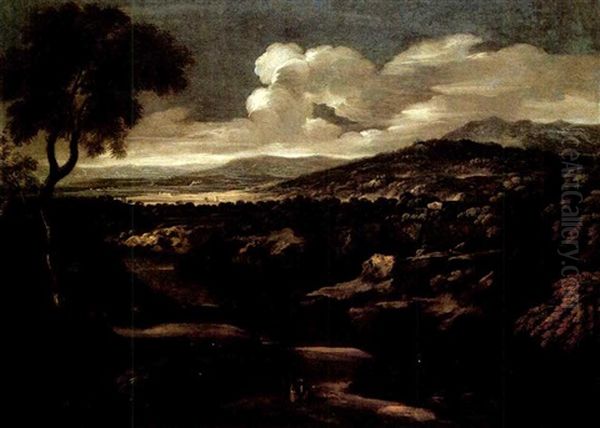 Paysage Fluvial En Italie - view 1