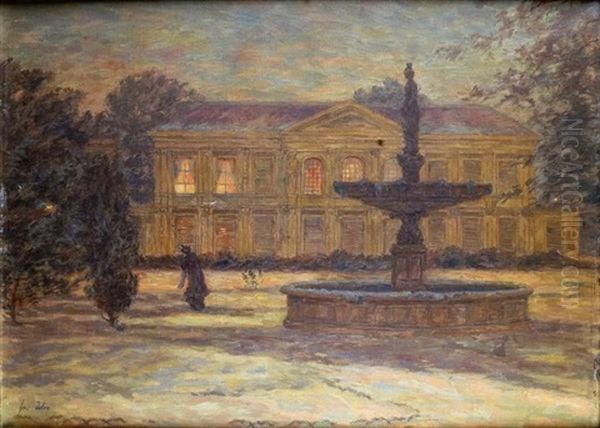Tombee De La Nuit Sur Le Parc - view 1