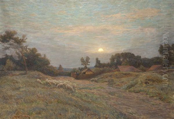 Paysage Au Troupeau De Mouton - view 1