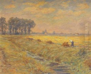 Les Foins by Henri-Aime Duhem