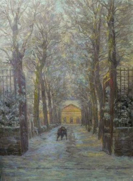 Enfants Sous La Neige - view 1