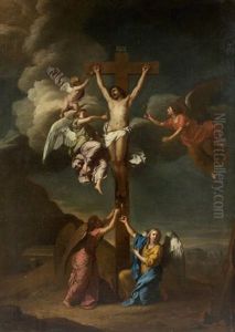 Le Christ En Croix by Karel Dujardin