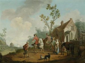 Der Bettler Vor Dem Wirtshaus