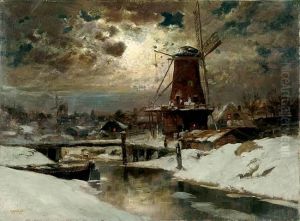 Mlyn Zima W Swietle Ksie Ayca by Alwin Arnegger