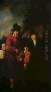 Les Musiciens Ambulants by Karel Dujardin