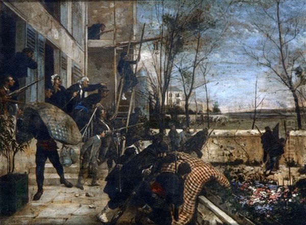 Scene De La Guerre De 1870 - view 1