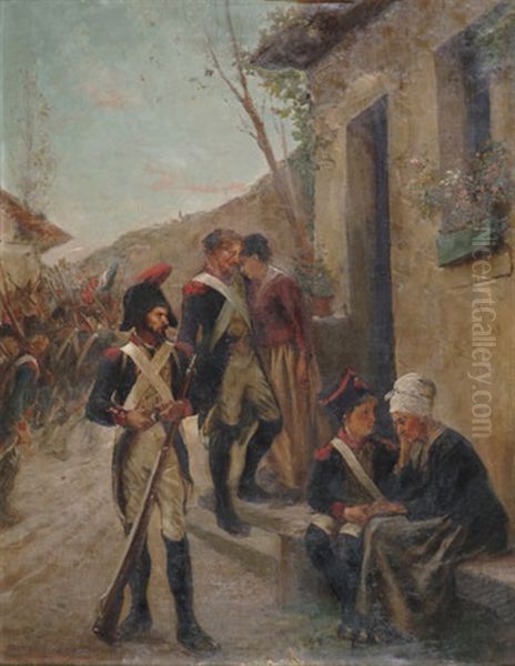 Le Depart Du Militaire - view 1
