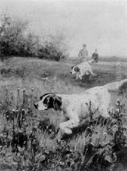 Huntsmen With Pointers - view 1