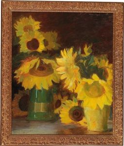 Sunflowers by Charles-Marie Dulac