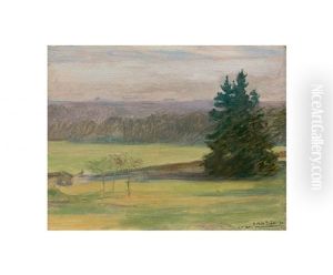 Paysage Au Sapin by Charles-Marie Dulac