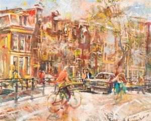 Spiegelgracht by Erasmus Bernhard Van Dulmen Krumpelman