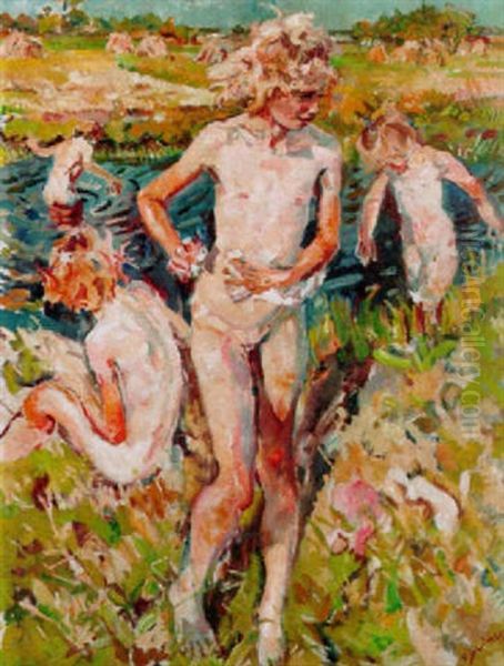 Children Playing - view 1