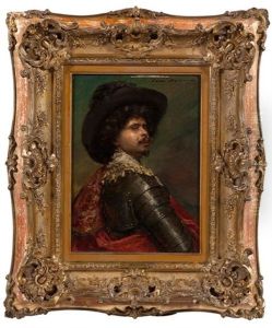 Figure De Mousquetaire De Profil