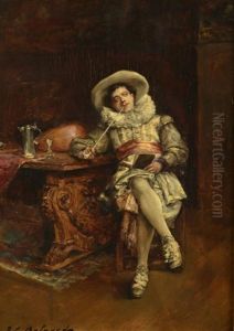 Gentleman Smoking A Pipe